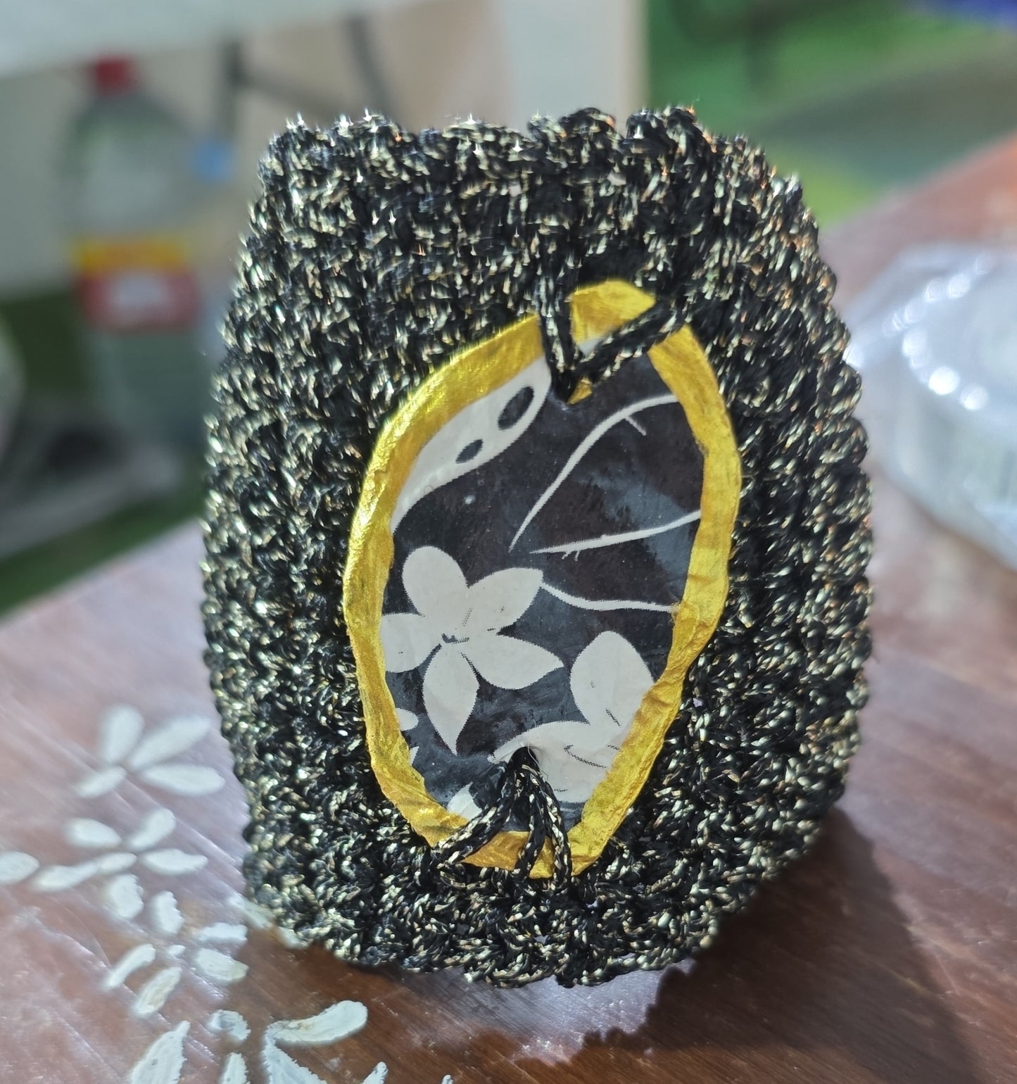 Brazaletes con conchas