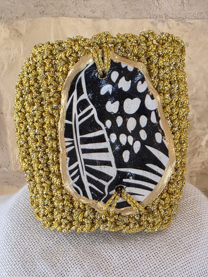 Brazaletes con conchas