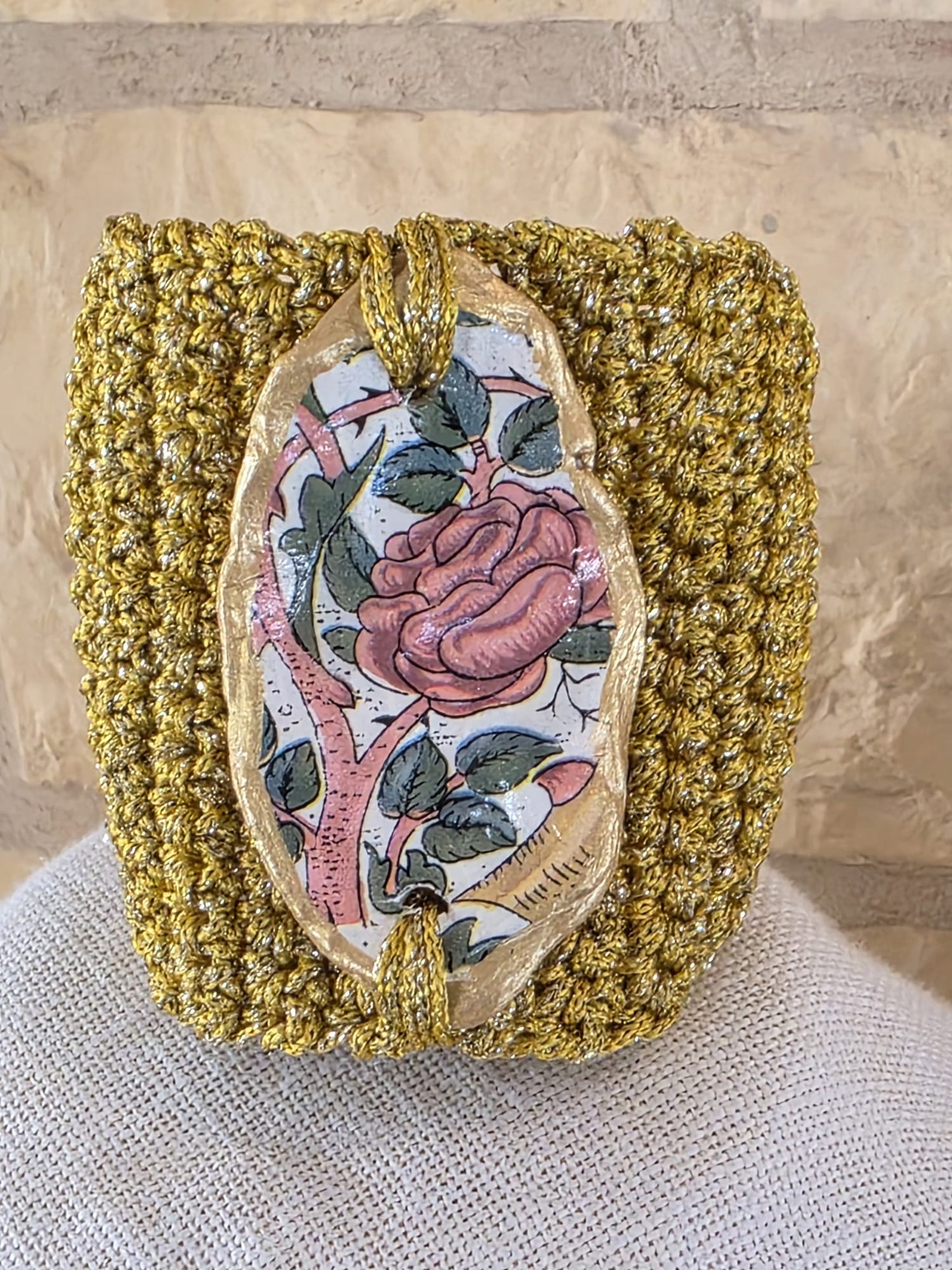 Brazaletes con conchas