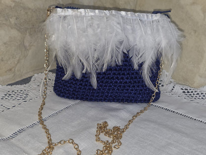 Bolsos de ganchillo en lurex